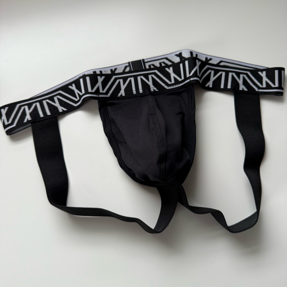 Marco Marco jock L XL Core Collection black jersey sexy underwear jockstrap NWT
